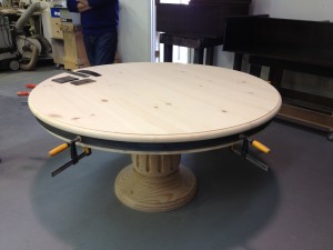 Pine Table custom designed by Vas