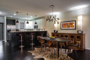 Evanston interior design project dining room remodel