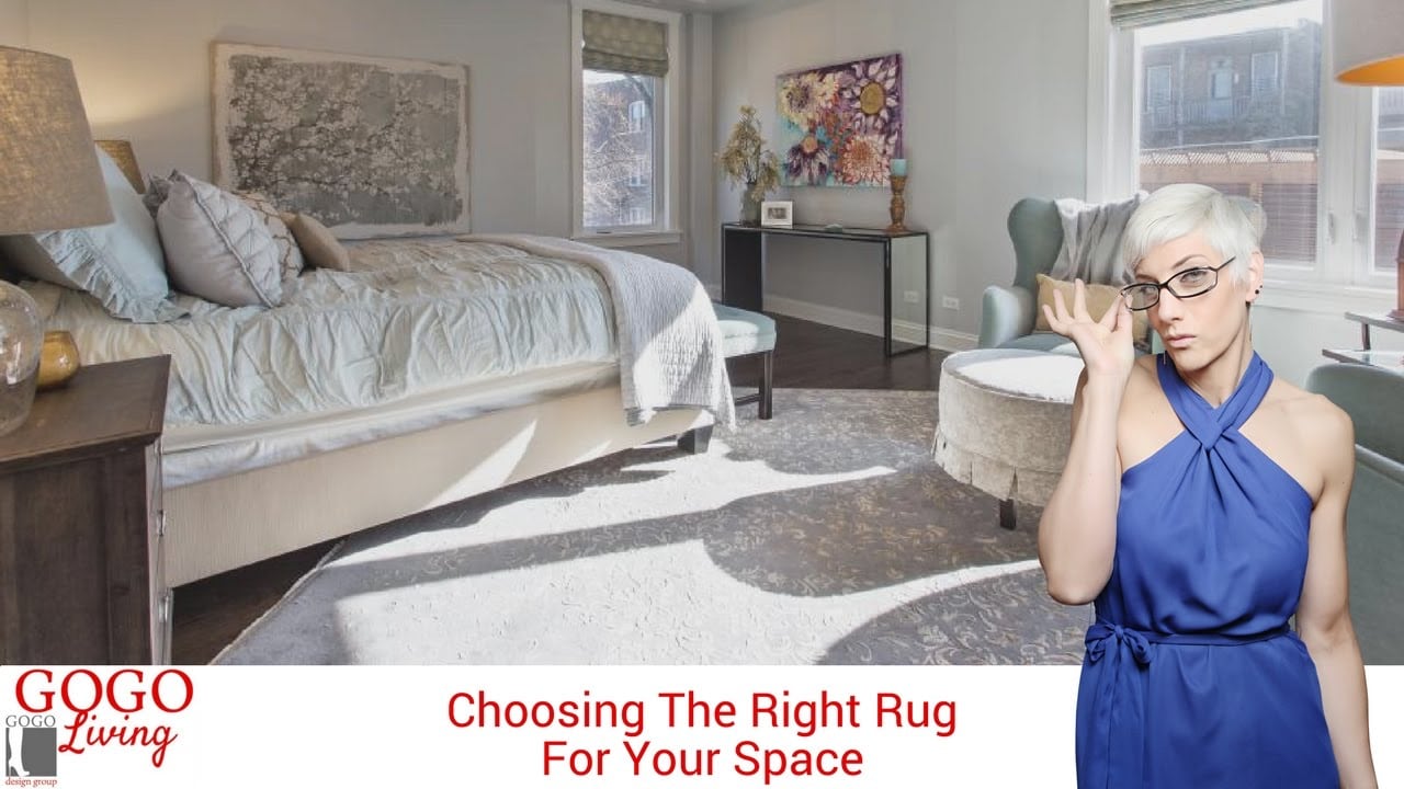 Video on choosing the right rug for your space